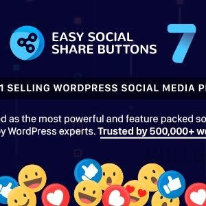 Easy Social Share Buttons for WordPress v9.1